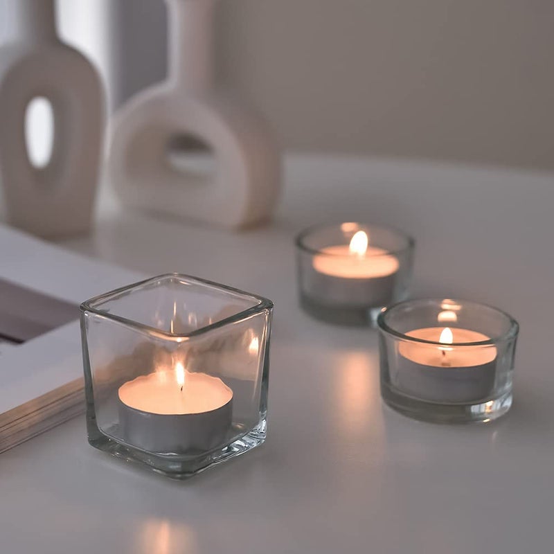 cocodor شموع شاي مضيئة معطرة من كوكودور / ياسمين الشتاء / عبوة 25 / وقت احتراق ممتد من 4-5 ساعات / صنع في إيطاليا، فتيل قطن، ديكور منزلي معطر، عطر، عيد الأم - Image 4
